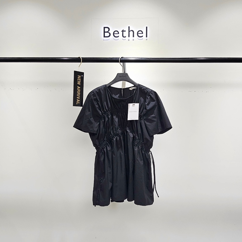 BETHEL直郵韓國代購㊣女裝新款休閑25春夏人氣時尚襯衫蕾絲衫BETHEL襯衫/蕾絲衫圖色3
