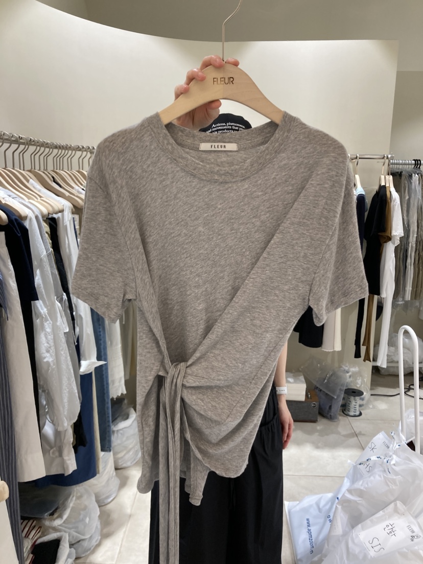 FLEUR-P韓國㊣直郵東大門代購女裝新品熱賣時尚25春夏推薦T恤FLEURT恤
