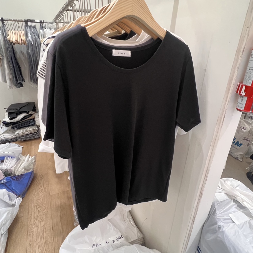 HOUSE OF/DE MERRY韓國㊣直郵東大門代購女裝新品25春夏T恤HOUSE OF/DE MERRYT恤圖色2