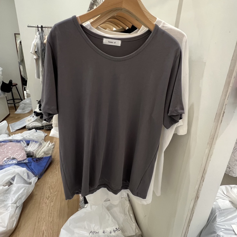 HOUSE OF/DE MERRY韓國㊣直郵東大門代購女裝新品25春夏T恤HOUSE OF/DE MERRYT恤圖色3