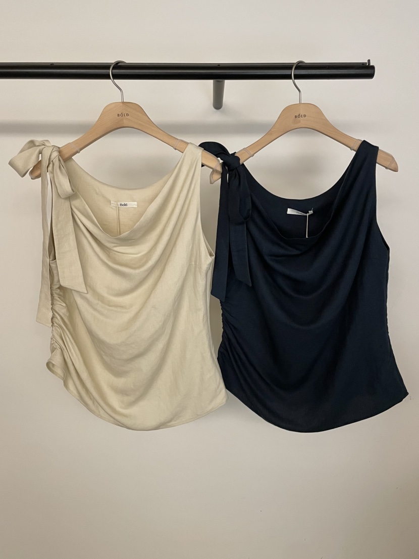 BOLD-A直郵韓國代購㊣女裝新款時尚推薦25春夏人氣吊帶背心RE BOLD吊帶/背心