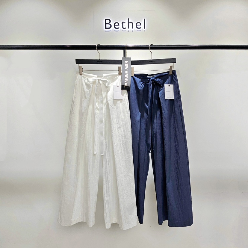 BETHEL直郵韓國代購㊣女裝新品推薦時尚熱賣25春夏人氣休閑褲BETHEL休閑褲