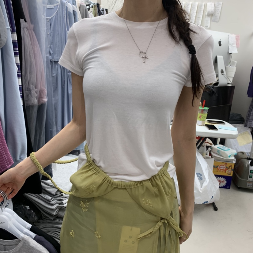 SOLD OUT韓國直郵㊣女裝新款推薦人氣休閑25春夏時尚熱賣T恤SOLD OUTT恤圖色4
