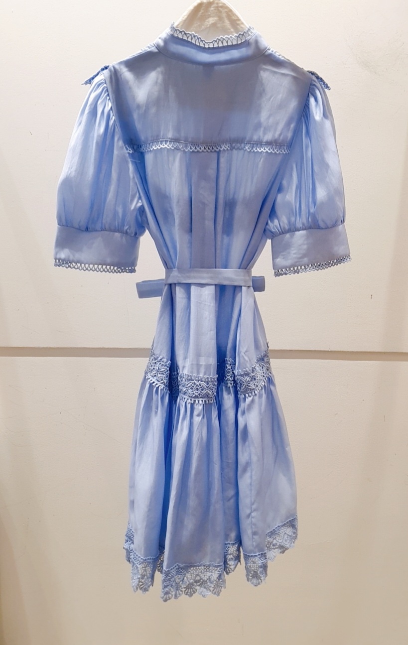 AWESOME-P韓國直郵㊣東大門實拍女裝新品人氣連衣裙含腰帶AWESOME-P連衣裙