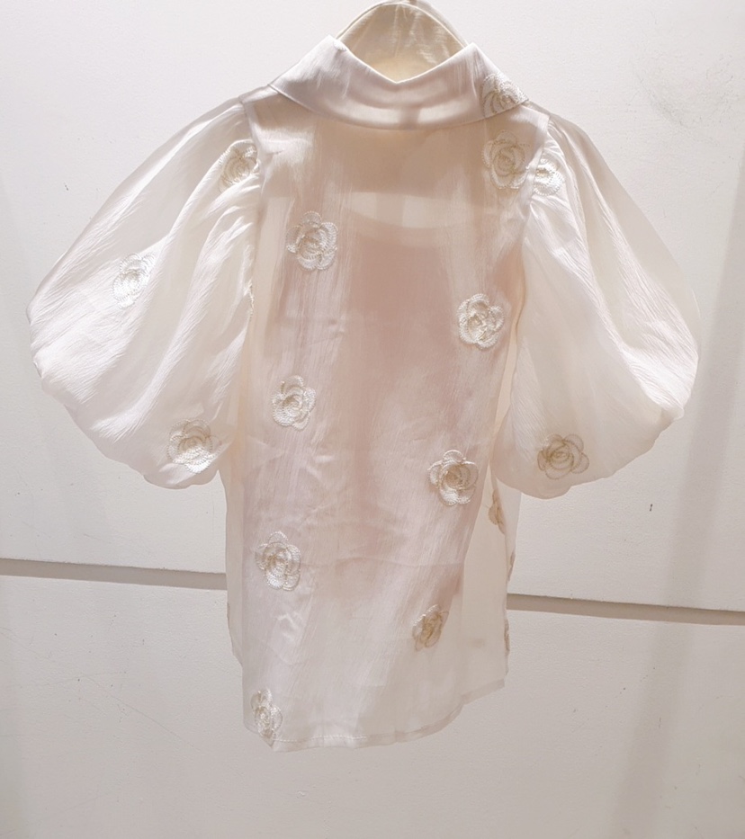 AWESOME-P韓國直郵㊣東大門實拍女裝新品25春夏襯衫蕾絲衫AWESOME-P襯衫/蕾絲衫
