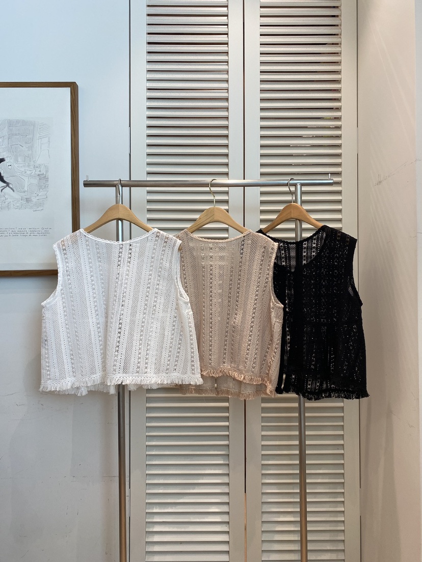 FAVE-L韓國㊣直郵東大門代購女裝新品25春夏熱賣人氣馬甲蕾絲FAVE-L馬甲