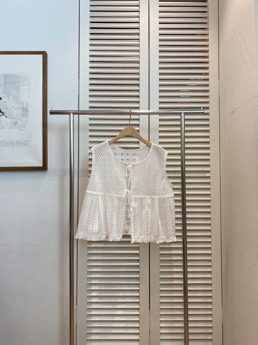 FAVE-L韓國㊣直郵東大門代購女裝新品25春夏熱賣人氣馬甲蕾絲FAVE-L馬甲