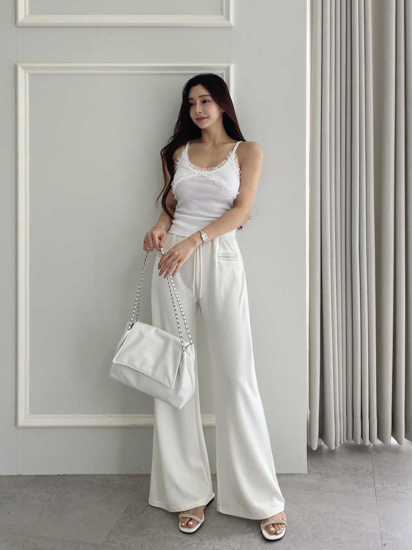 CLOTH韓國直郵㊣女裝新款推薦熱賣25春夏休閑時尚人氣休閑褲CLOTH休閑褲