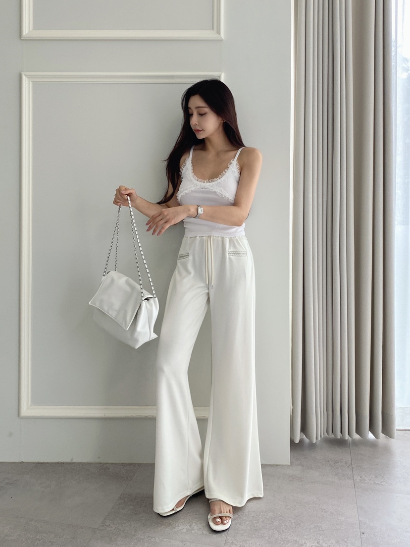 CLOTH韓國直郵㊣女裝新款推薦熱賣25春夏休閑時尚人氣休閑褲CLOTH休閑褲