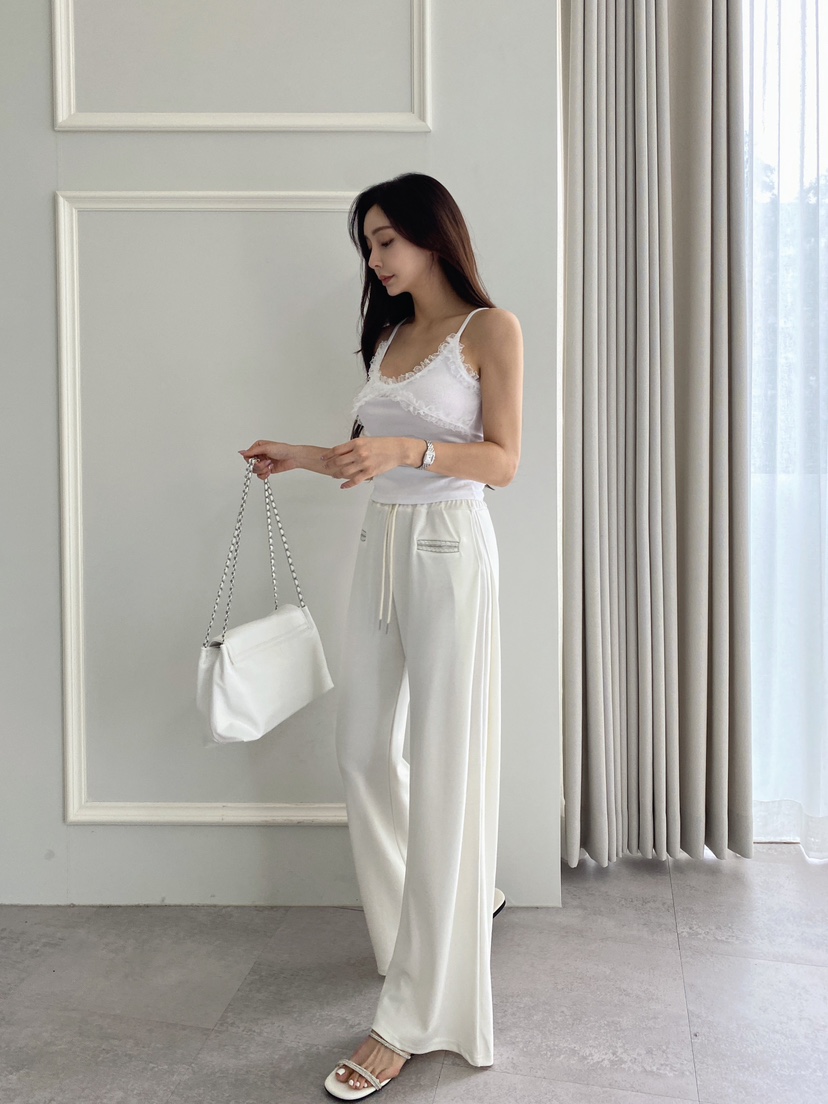 CLOTH韓國直郵㊣女裝新款推薦熱賣25春夏休閑時尚人氣休閑褲CLOTH休閑褲