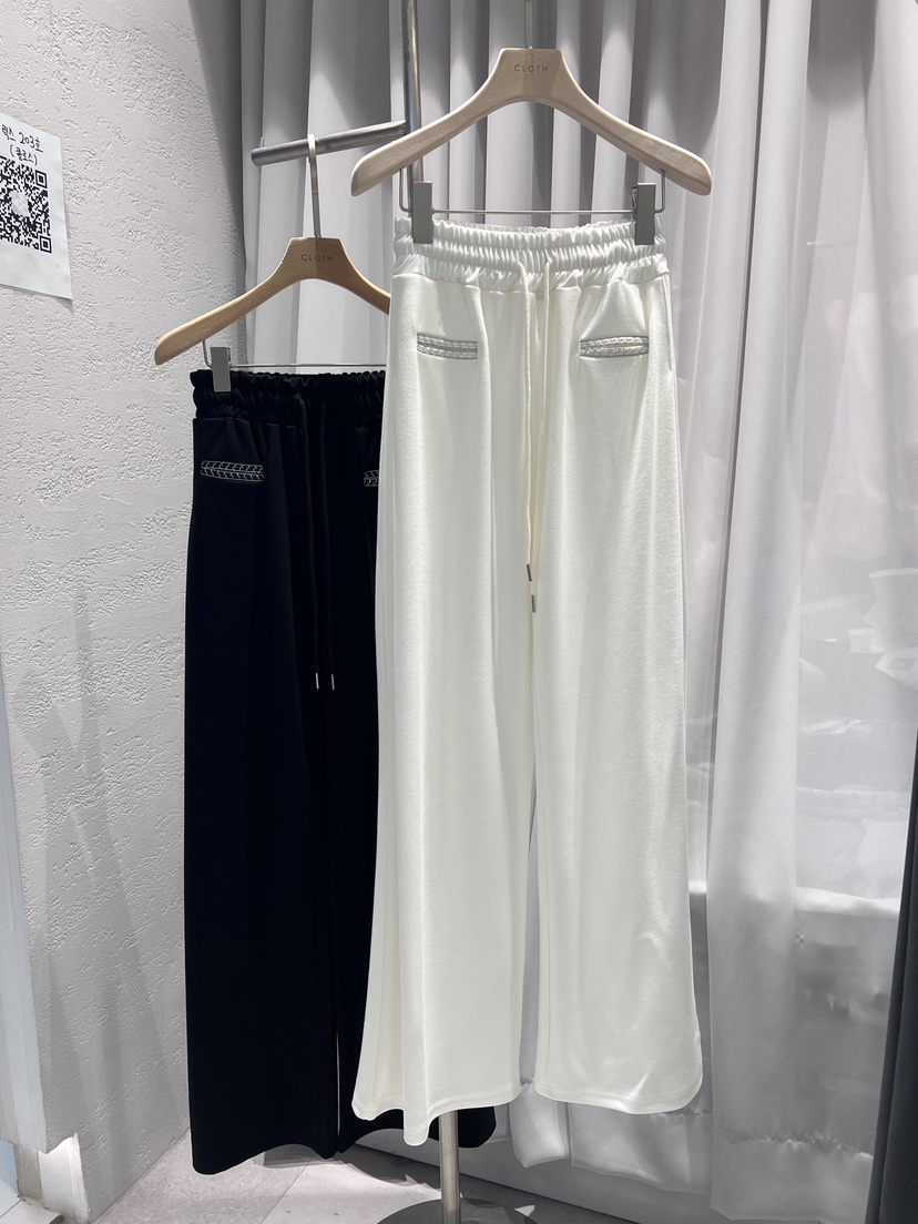 CLOTH韓國直郵㊣女裝新款推薦熱賣25春夏休閑時尚人氣休閑褲CLOTH休閑褲