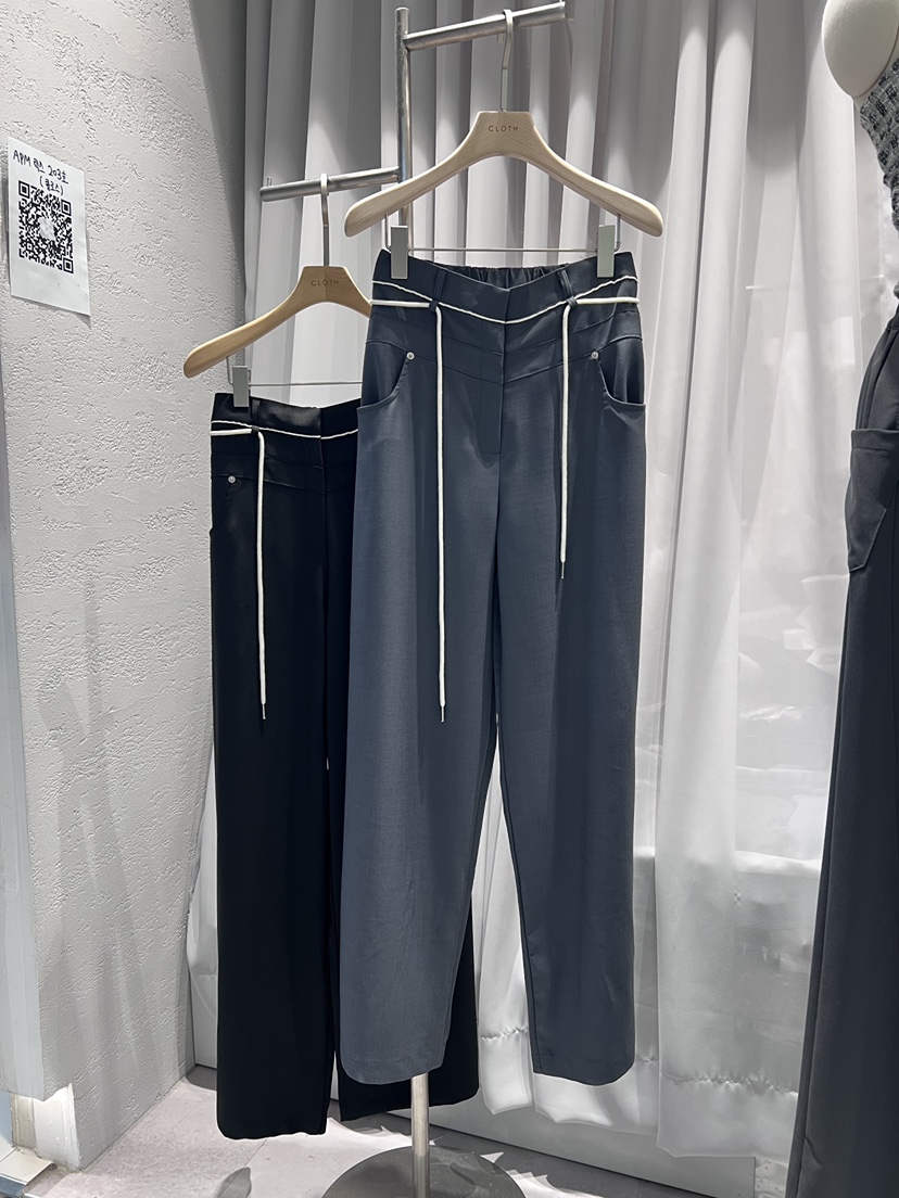 CLOTH直郵韓國代購㊣女裝新品推薦熱賣25春夏時尚人氣休閑褲CLOTH休閑褲