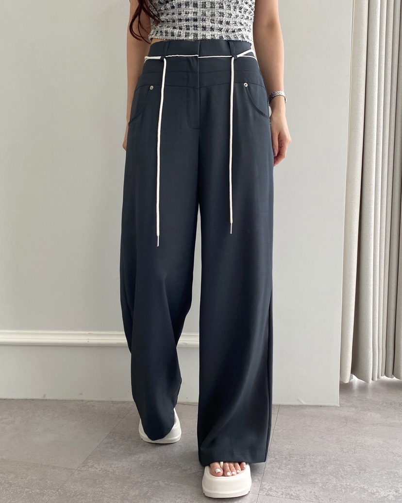 CLOTH直郵韓國代購㊣女裝新品推薦熱賣25春夏時尚人氣休閑褲CLOTH休閑褲
