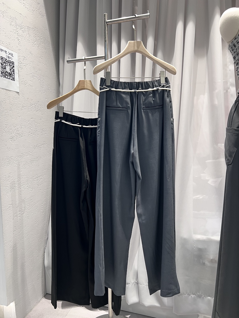 CLOTH直郵韓國代購㊣女裝新品推薦熱賣25春夏時尚人氣休閑褲CLOTH休閑褲