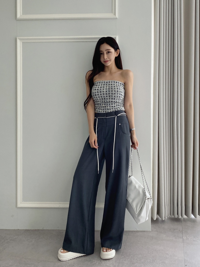 CLOTH直郵韓國代購㊣女裝新品推薦熱賣25春夏時尚人氣休閑褲CLOTH休閑褲