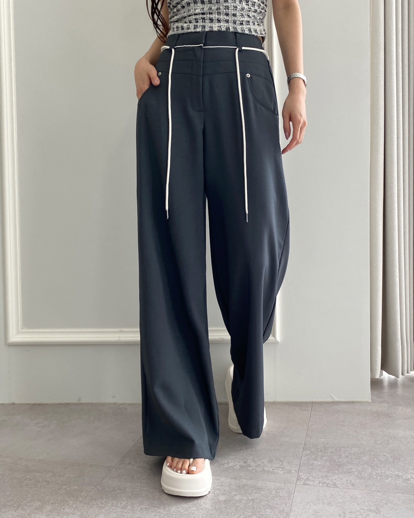 CLOTH直郵韓國代購㊣女裝新品推薦熱賣25春夏時尚人氣休閑褲CLOTH休閑褲
