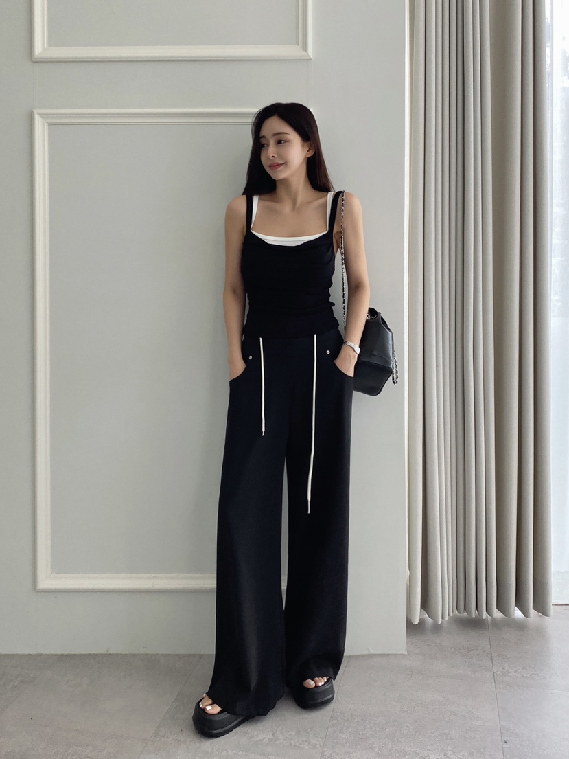 CLOTH直郵韓國代購㊣女裝新品推薦熱賣25春夏時尚人氣休閑褲CLOTH休閑褲
