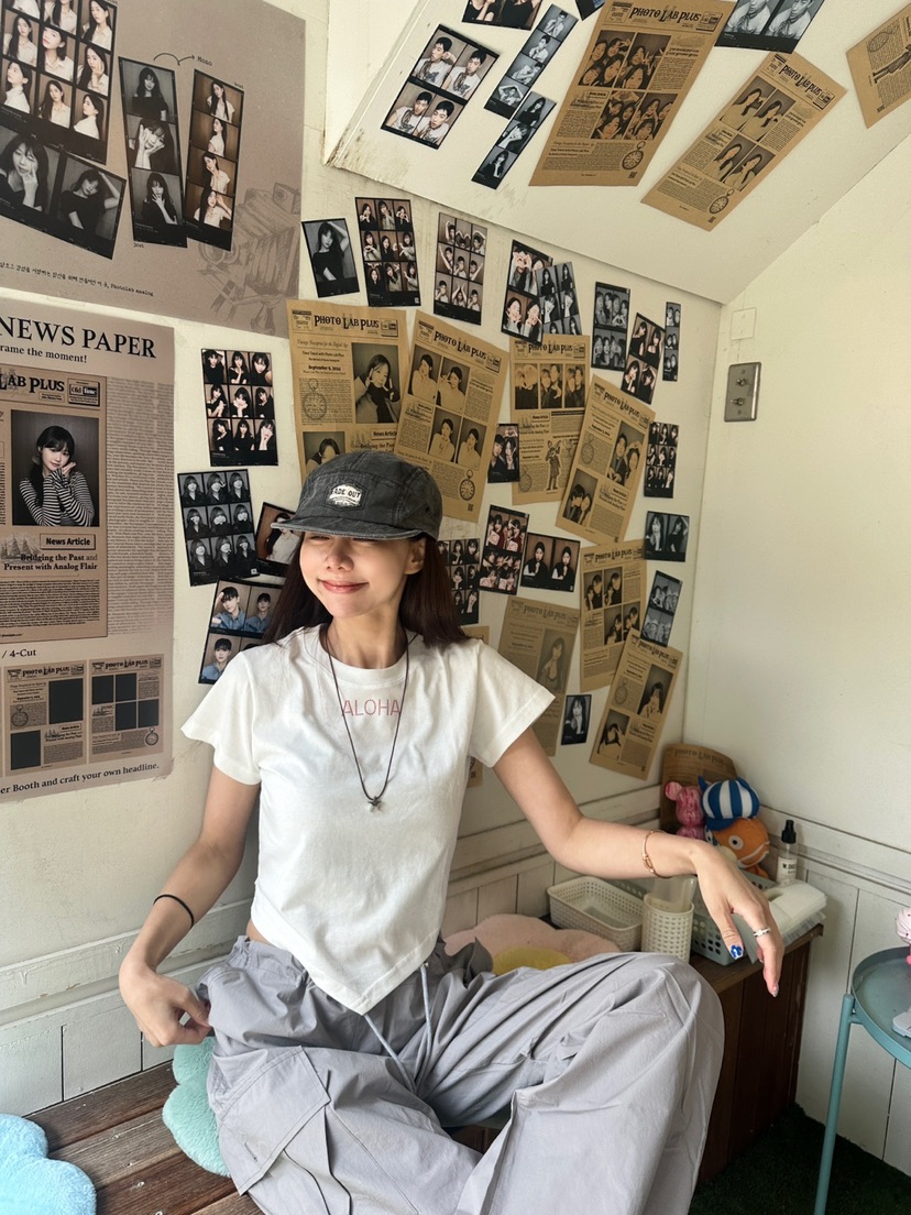 LUMIPLE韓國直郵㊣女裝新款推薦人氣時尚熱賣25春夏休閑T恤LUMIPLET恤