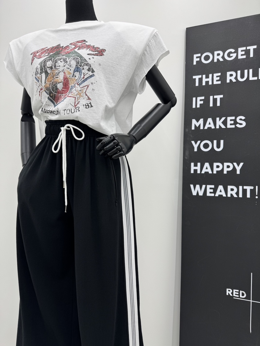 RED-A韓國㊣直郵東大門代購女裝新品推薦休閑人氣時尚25春夏T恤RED-AT恤