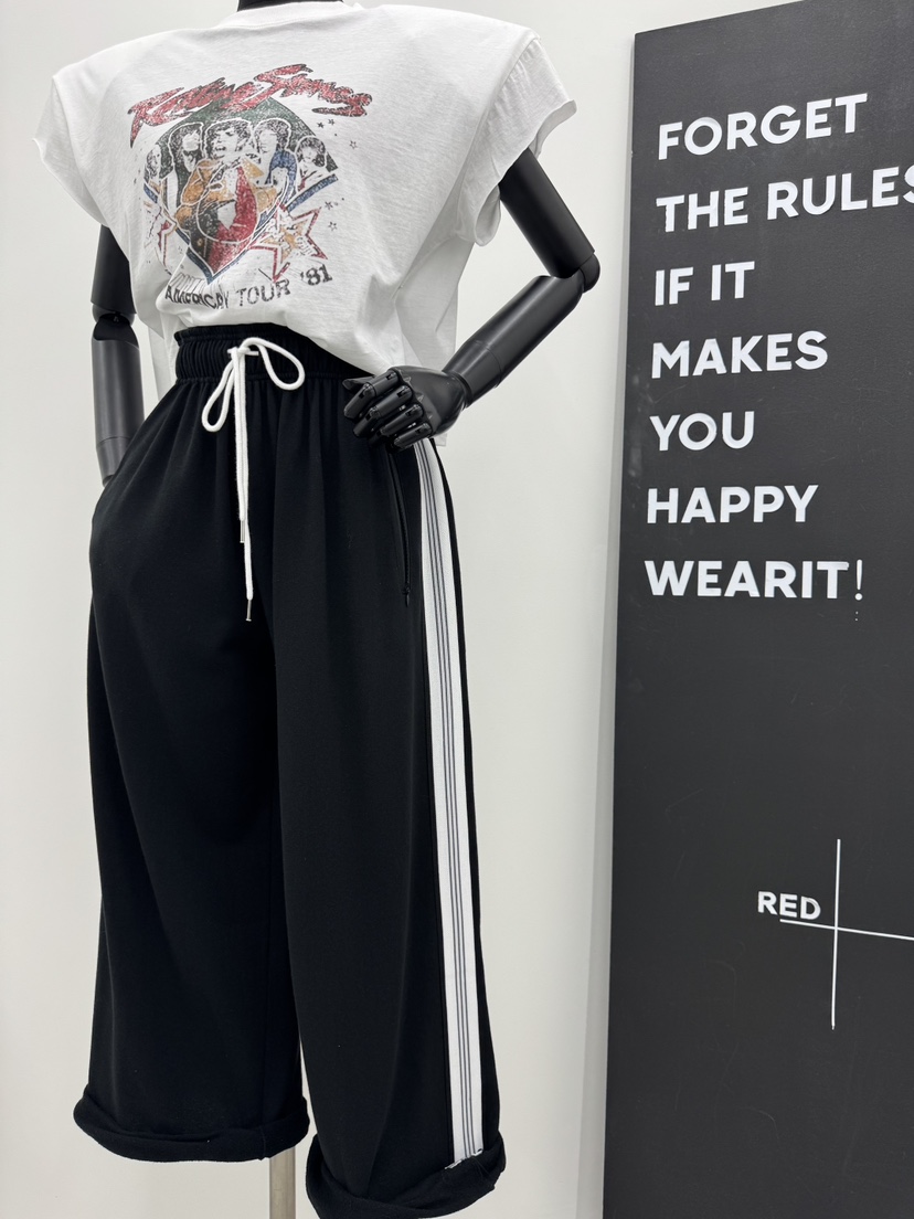 RED-A韓國㊣直郵東大門代購女裝新品推薦休閑人氣時尚25春夏T恤RED-AT恤