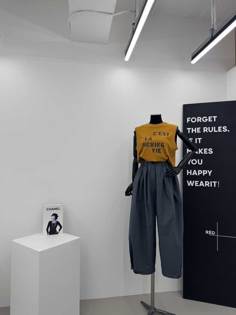 RED-A韓國直郵㊣東大門實拍女裝新品推薦25春夏休閑吊帶背心RED-A吊帶/背心