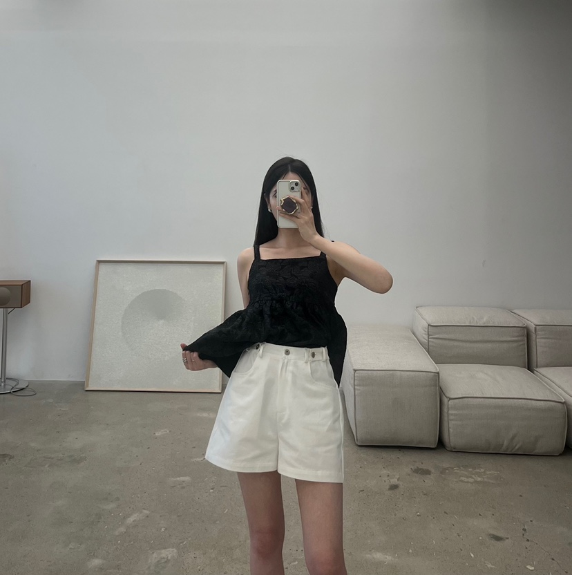 AMUSE SEOUL韓國直郵㊣東大門實拍女裝新款時尚人氣25春夏短褲AMUSE SEOUL短褲