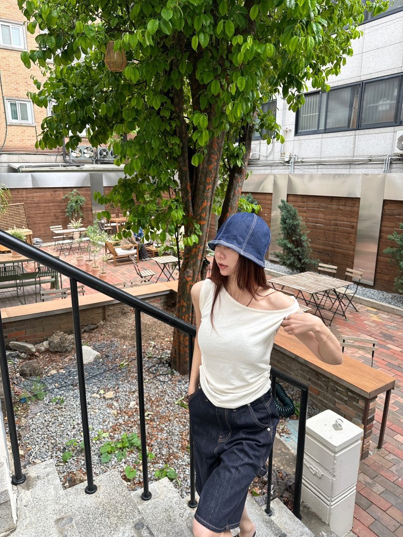 LUMIPLE韓國直郵㊣女裝新款休閑推薦25春夏熱賣人氣吊帶背心LUMIPLE吊帶/背心