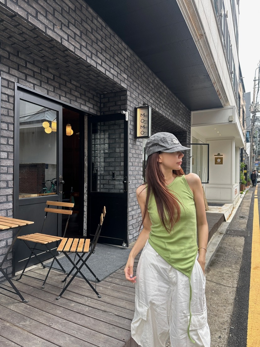 LUMIPLE直郵韓國代購㊣女裝新款25春夏人氣推薦熱賣吊帶背心LUMIPLE吊帶/背心