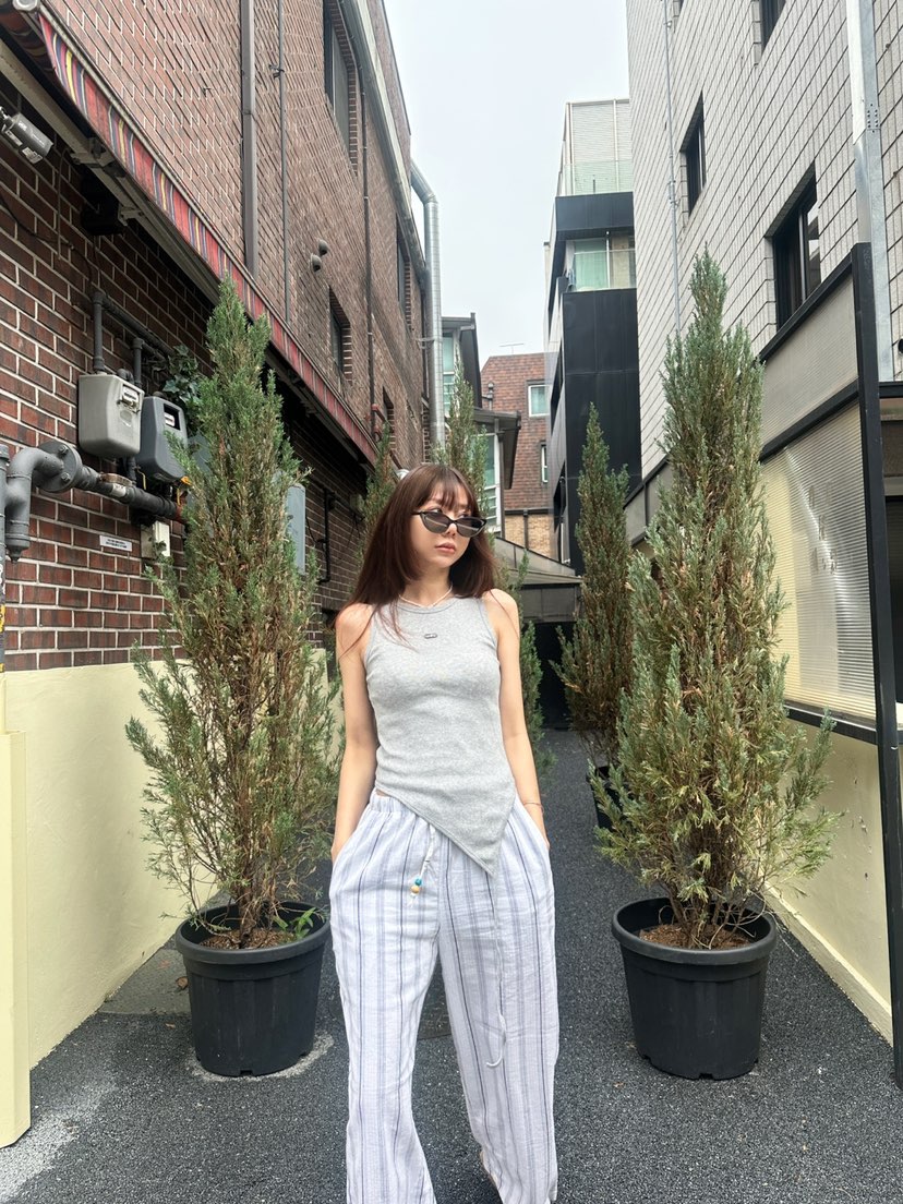 LUMIPLE直郵韓國代購㊣女裝新款25春夏人氣推薦熱賣吊帶背心LUMIPLE吊帶/背心