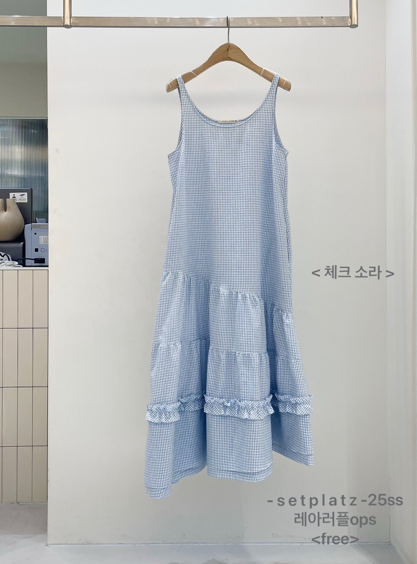SETPLATZ韓國直郵㊣女裝新品熱賣推薦時尚人氣休閑25春夏連衣裙PLATZCLASSIC連衣裙
