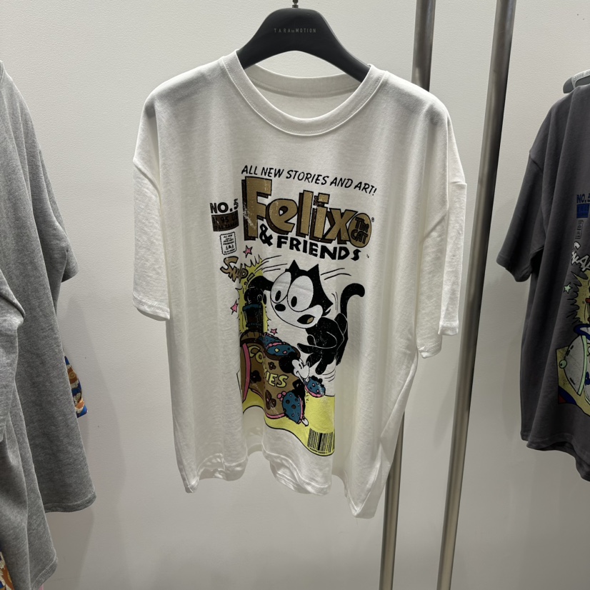 TARABY MOTION韓國直郵㊣女裝新品時尚人氣推薦25春夏熱賣T恤TARABY MOTIONT恤圖色2