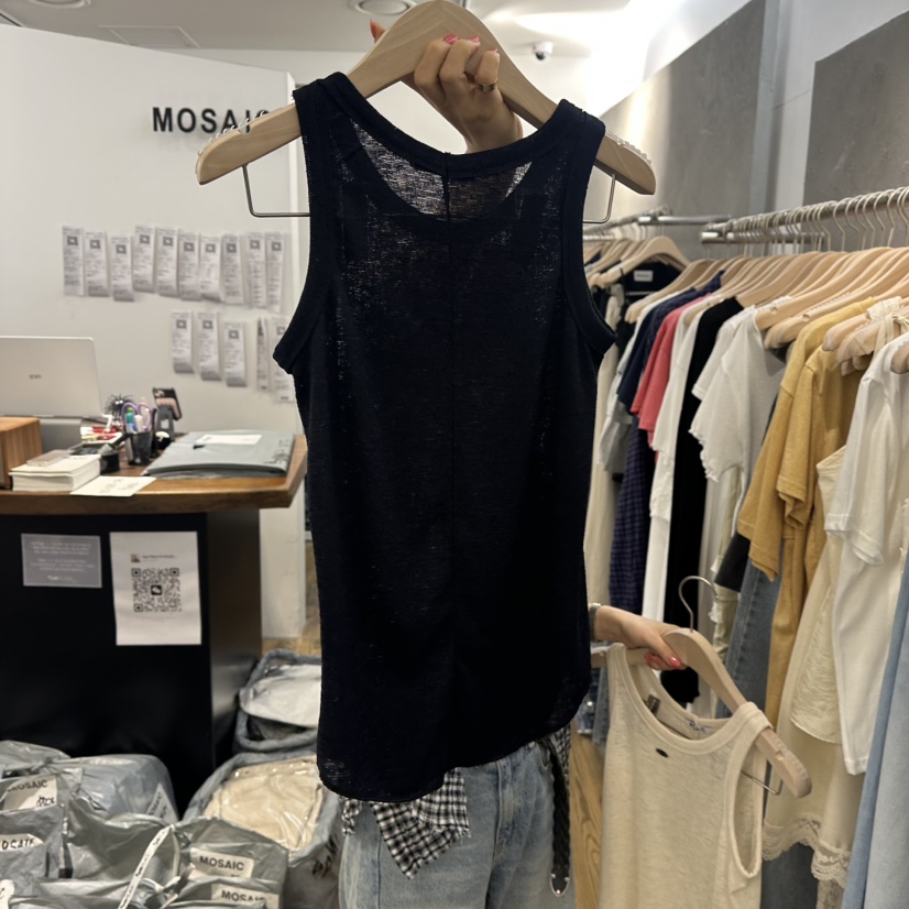 MOSAIC韓國㊣直郵東大門代購女裝新款熱賣推薦時尚吊帶背心MOSAIC吊帶/背心