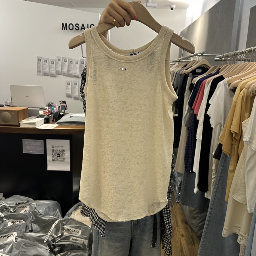 MOSAIC韓國㊣直郵東大門代購女裝新款熱賣推薦時尚吊帶背心MOSAIC吊帶/背心