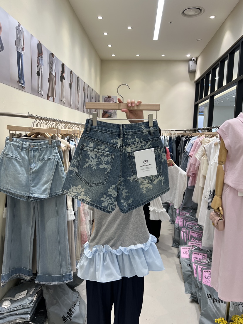 MARIE MARIE韓國直郵㊣東大門實拍女裝新品休閑人氣25春夏短褲MARIE MARIE短褲