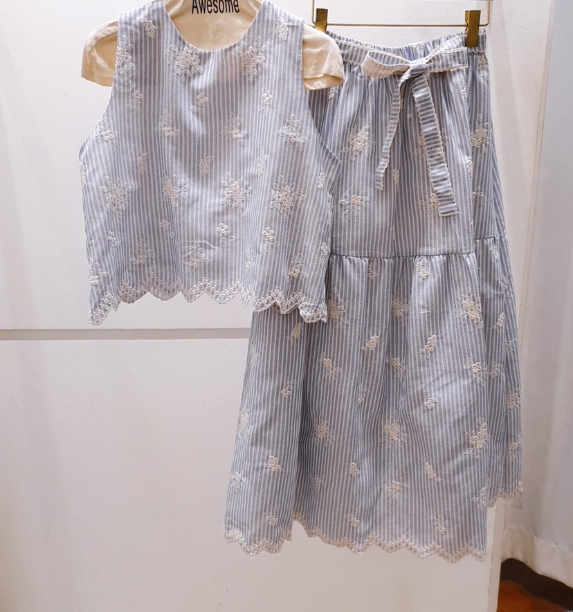 AWESOME-P韓國㊣直郵東大門代購女裝新款25春夏人氣套裝套裝AWESOME-P套裝