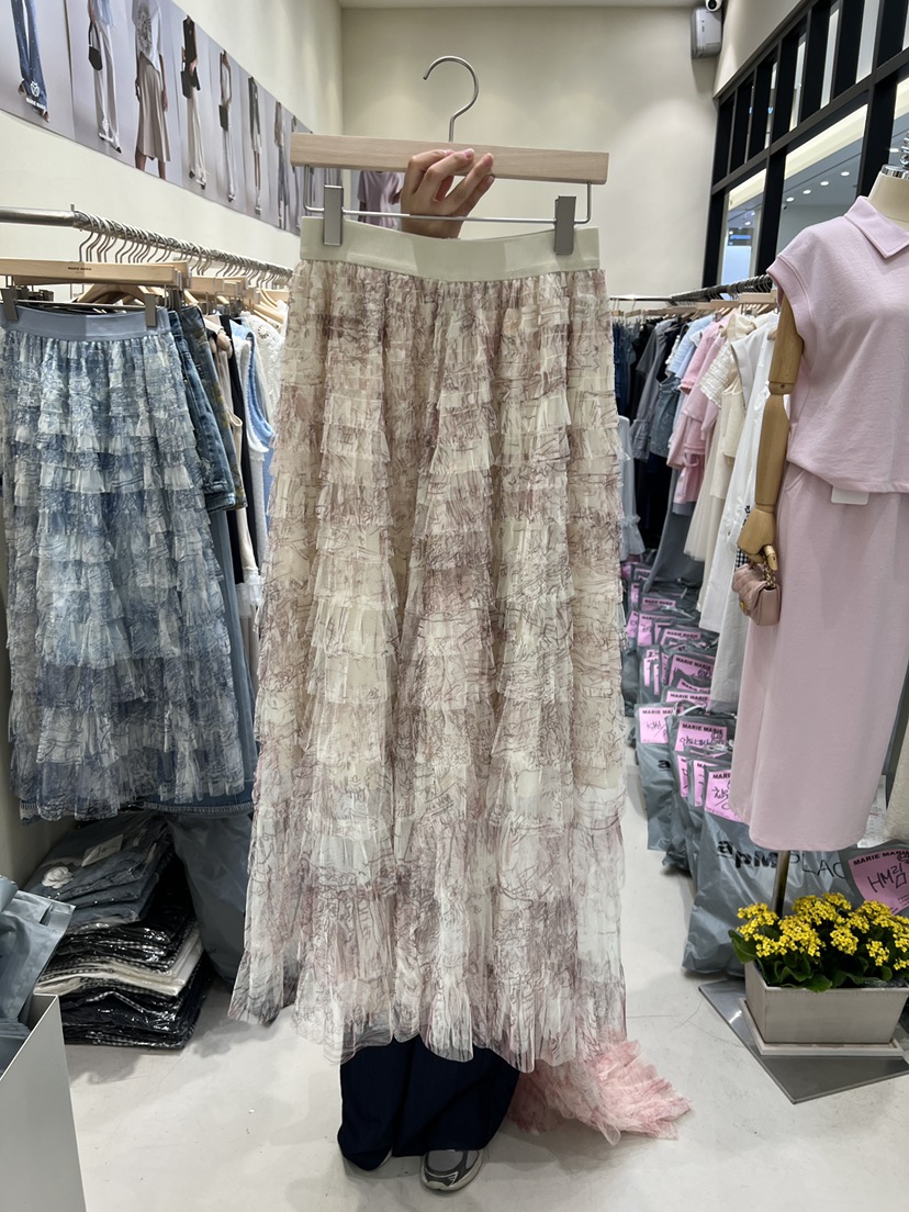 MARIE MARIE直郵韓國代購㊣女裝新品推薦休閑熱賣25春夏長裙MARIE MARIE長裙圖色2
