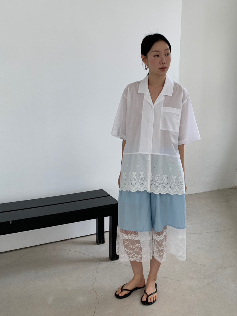 LOVE MY SANTA韓國㊣直郵東大門代購女裝新品人氣25春夏短褲Santa/LOVE MY SANTA短褲