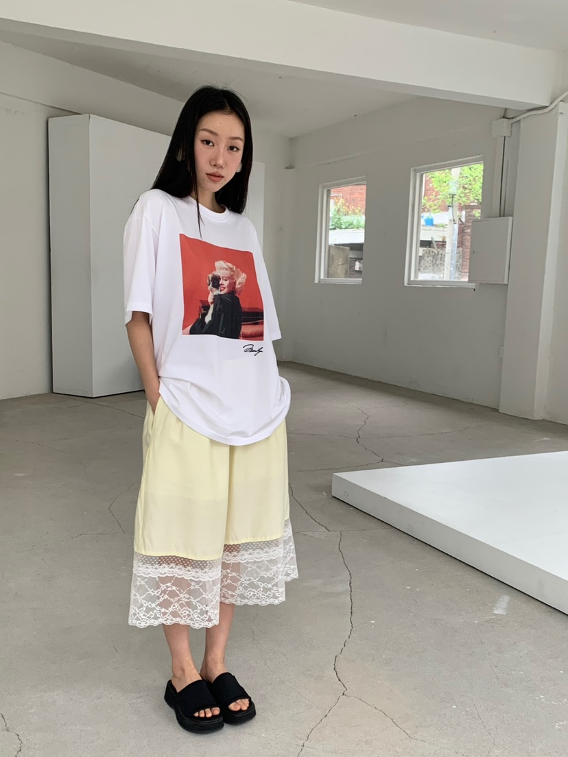 LOVE MY SANTA韓國㊣直郵東大門代購女裝新品人氣25春夏短褲Santa/LOVE MY SANTA短褲