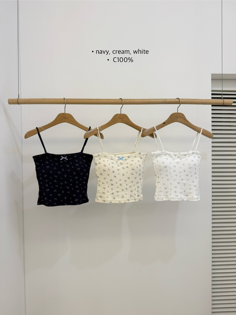 BY CHAPTER直郵韓國代購㊣女裝新品25春夏休閑時尚吊帶背心Chapter吊帶/背心