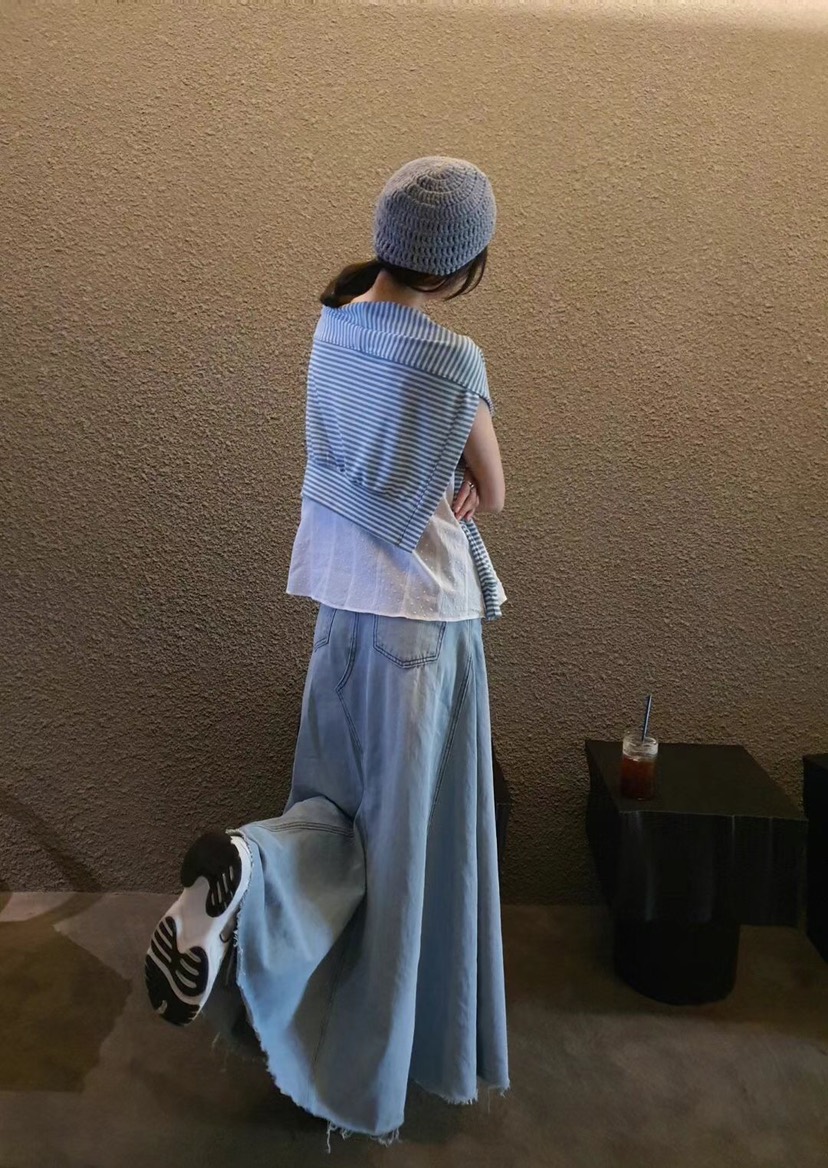 GENTLE B韓國直郵㊣女裝新款人氣熱賣推薦休閑圍巾披肩開衫GENTLE B圍巾/披肩
