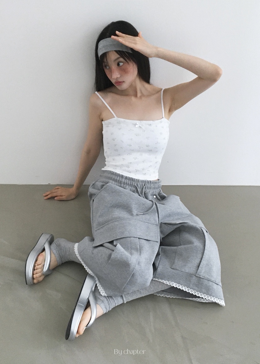 BY CHAPTER韓國直郵㊣東大門實拍女裝新款熱賣25春夏休閑短褲Chapter短褲