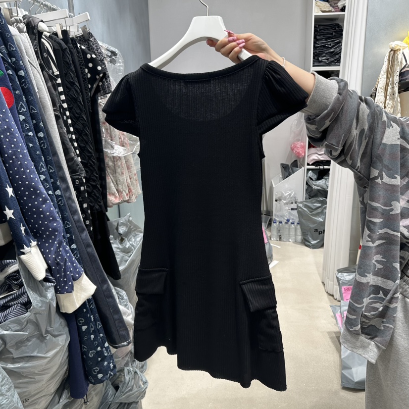 RIBBON韓國直郵㊣女裝新品人氣休閑時尚25春夏熱賣推薦連衣裙RIBBON連衣裙