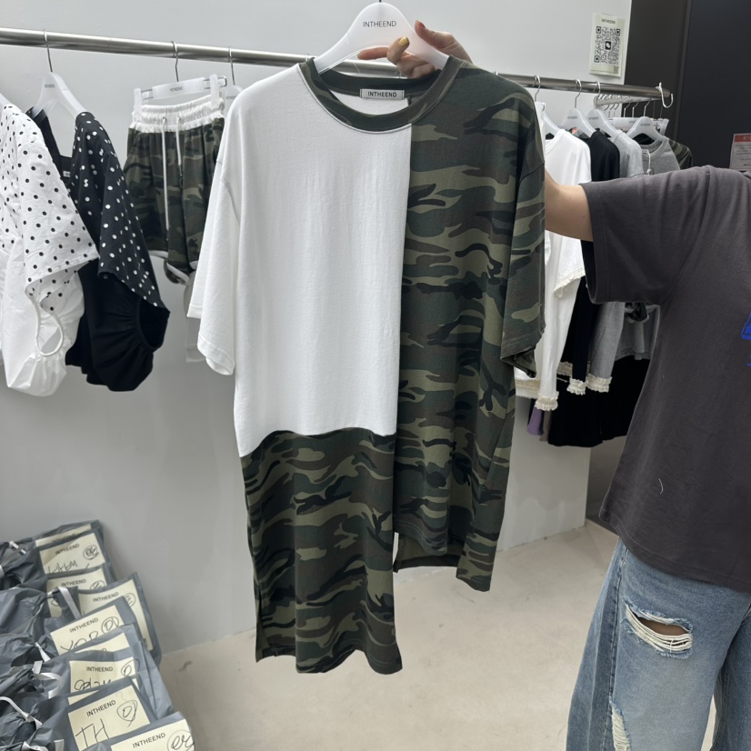 INTHEEND韓國㊣直郵東大門代購女裝新品熱賣時尚推薦人氣T恤INTHEENDT恤