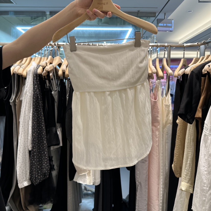 HONG.U韓國直郵㊣東大門實拍女裝新品推薦時尚25春夏吊帶背心HONG.U吊帶/背心
