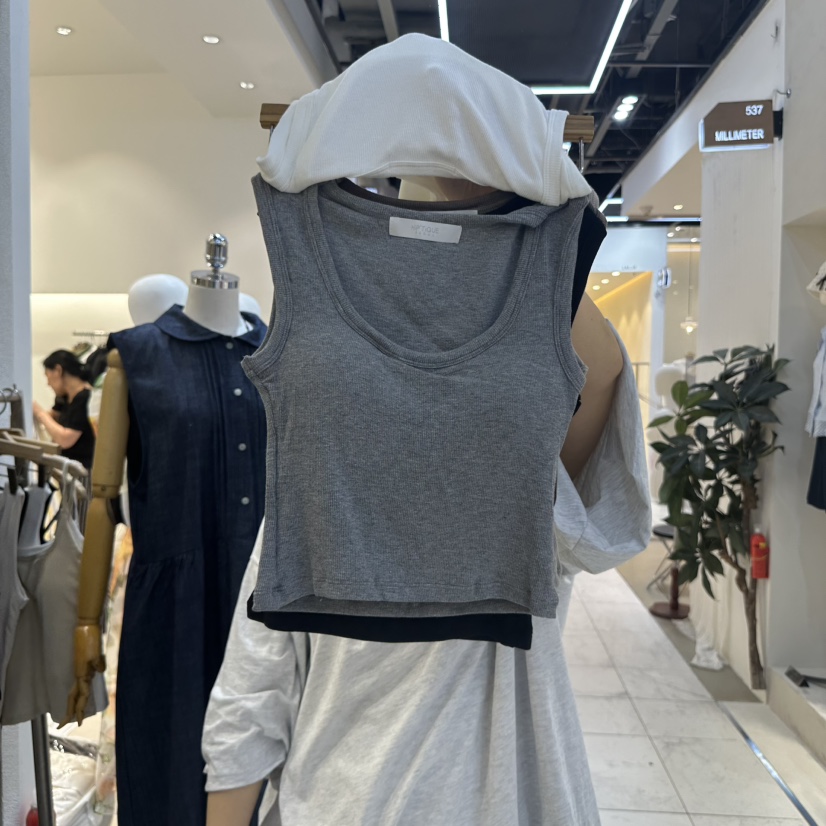 HIPTIQUE直郵韓國代購㊣女裝新款人氣25春夏推薦熱賣吊帶背心HIPTIQUE吊帶/背心圖色2