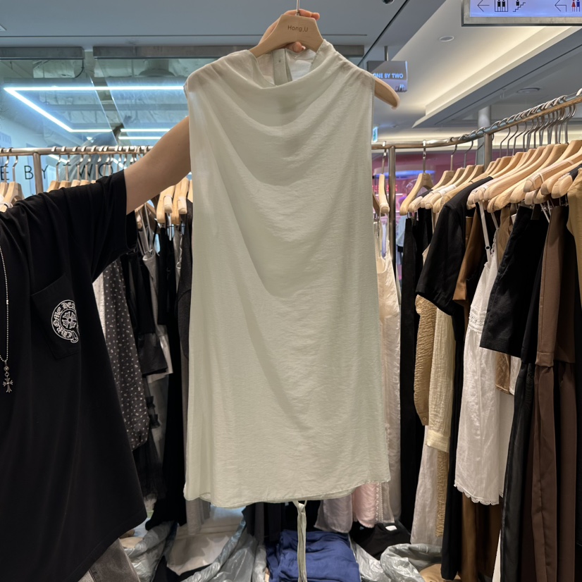 HONG.U韓國㊣直郵東大門代購女裝新款休閑25春夏熱賣吊帶背心HONG.U吊帶/背心圖色1
