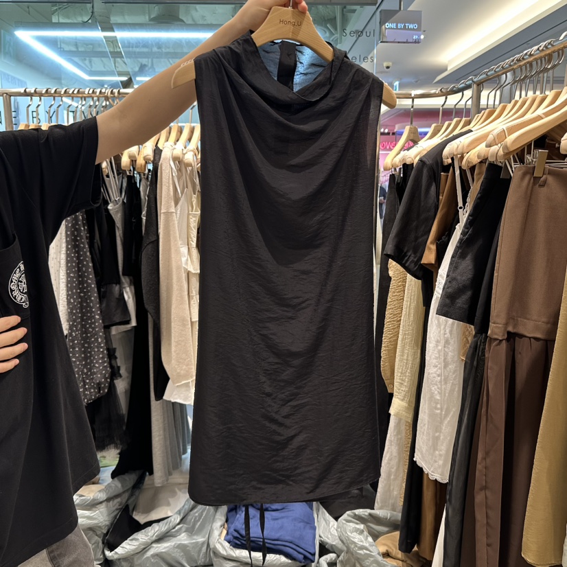 HONG.U韓國㊣直郵東大門代購女裝新款休閑25春夏熱賣吊帶背心HONG.U吊帶/背心圖色3