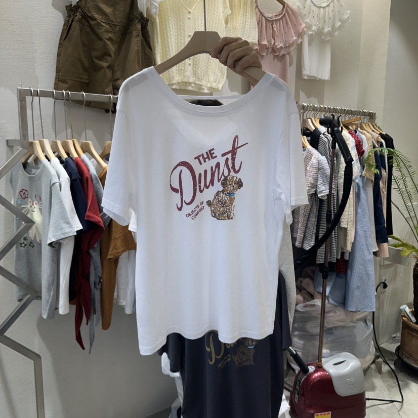 HIPTIQUE直郵韓國代購㊣女裝新品25春夏休閑熱賣時尚人氣T恤HIPTIQUET恤圖色1