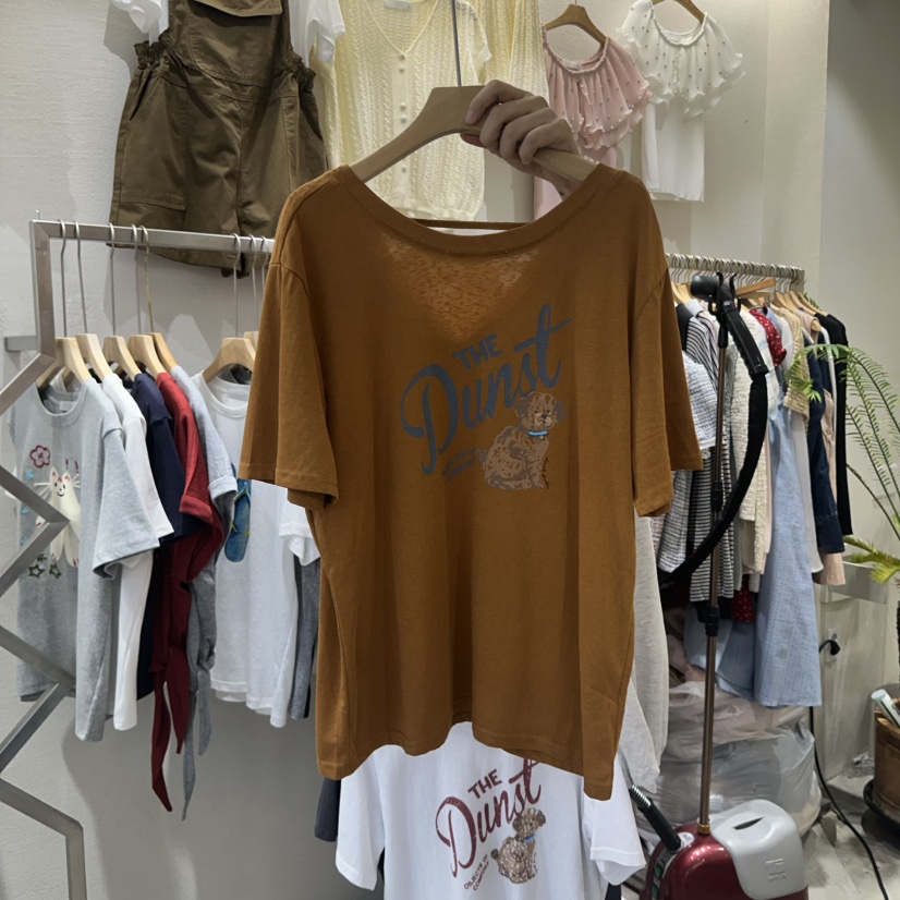 HIPTIQUE直郵韓國代購㊣女裝新品25春夏休閑熱賣時尚人氣T恤HIPTIQUET恤圖色3