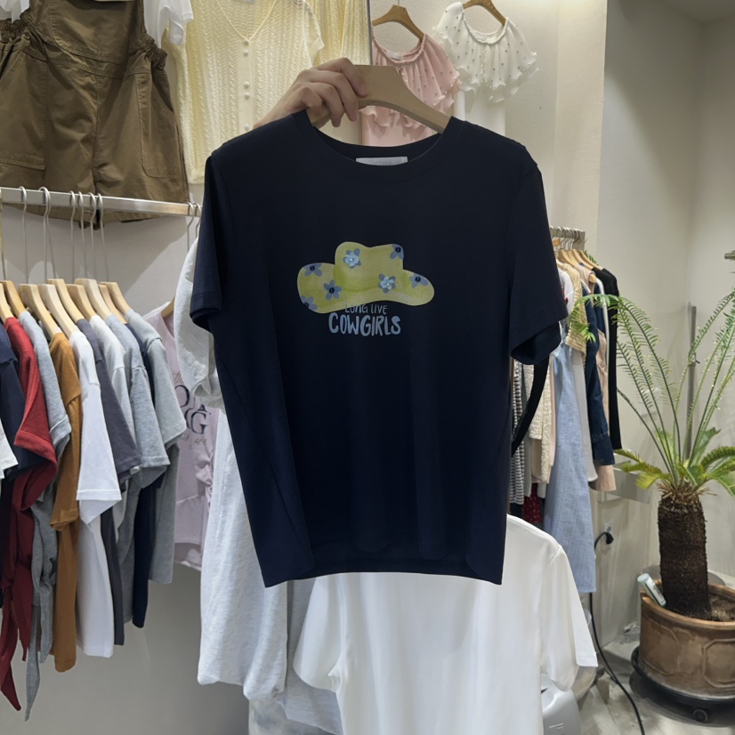 HIPTIQUE直郵韓國代購㊣女裝新品推薦25春夏時尚熱賣休閑T恤HIPTIQUET恤圖色3